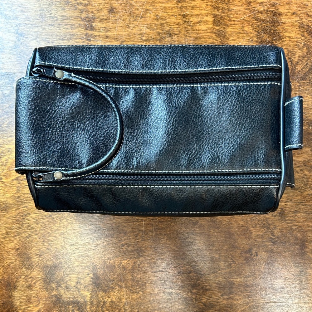 Black‎ Leather Men's Bag